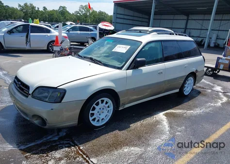 2001 Subaru Outback H6-3.0 из США, поврежденный, VIN 4S3BH806117657404